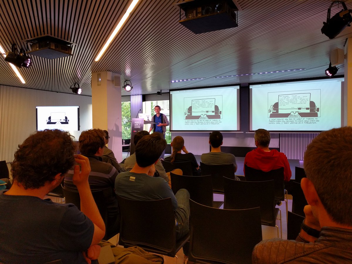 orestes_io's tweet photo. Hey, @pimterry is going to help you fight distractions, using @BuildFocus #bbbcn https://t.co/dlngHbts3s