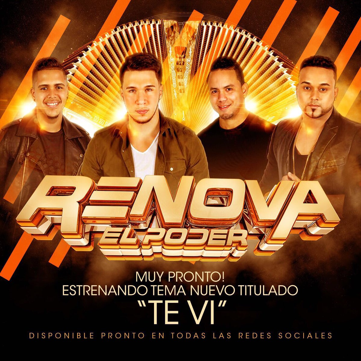 Sera Algo Fuera De Serie! Nuestro Tema Titulado " TE VI ". #WaitForIt #TeamRenova