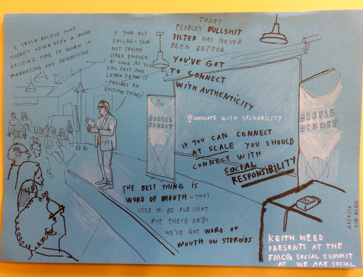 Firsthandinfo's tweet image. Keith Weed presenting at the FMCG Social Summit at We Are Social @keithweed @wearesocial #FMCGsocialsummit