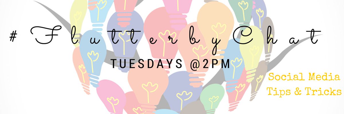 FlutterbySMedia's tweet image. Thanks! Send #SocialMedia questions to chat@flutterbysocialmedia.com / subject line #FlutterbyChat!  Happy day :-)