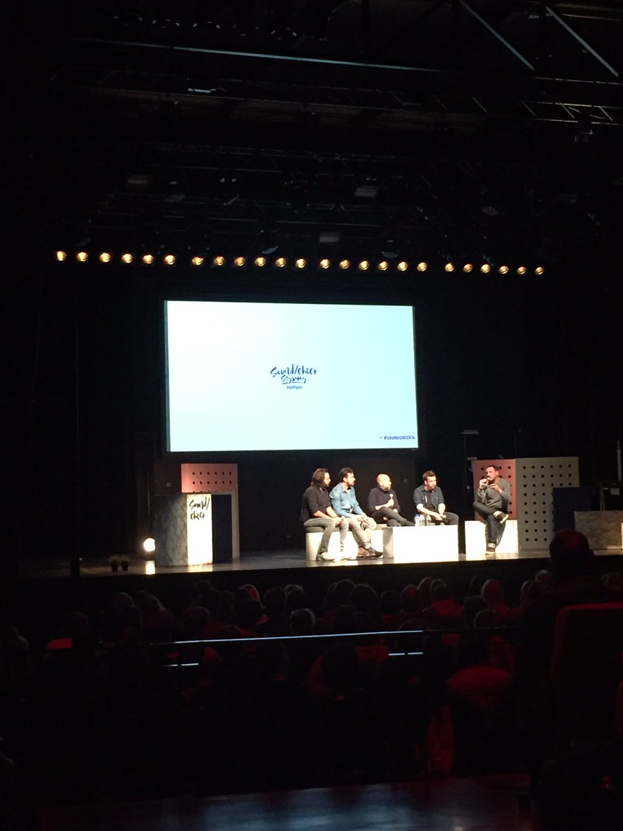 CaroKnaepen's tweet photo. "Ook in muziek zijn verhalen belangrijk." #soundcheck16 https://t.co/5Afp2Bt0gQ