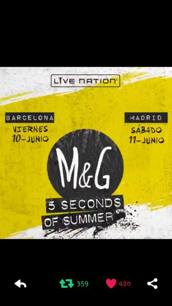 Esperanzaphan's tweet photo. Quiero conocer a 5SOS por fin en Barcelona😭💔❤ #5SOSMG @LiveNationES https://t.co/RkRqPKzQev