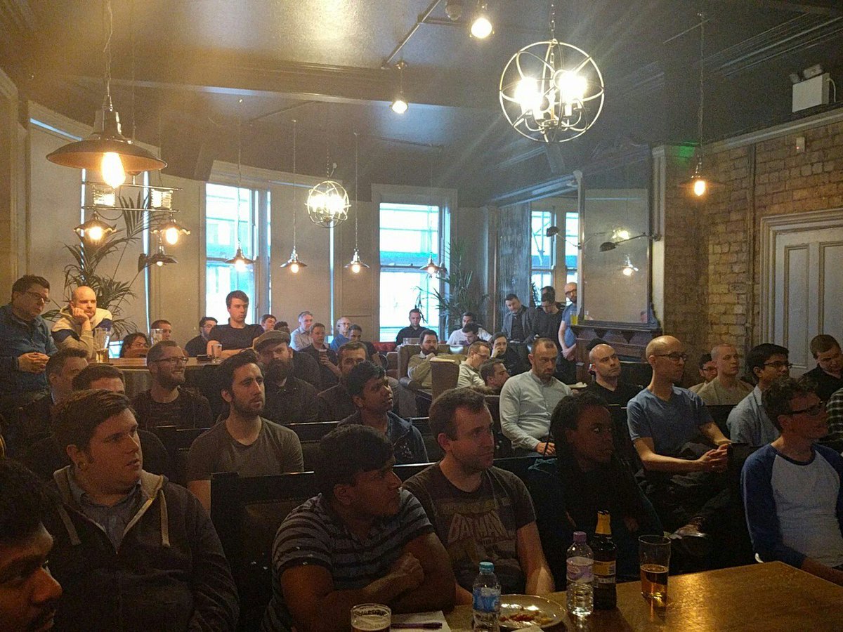 Full house tonight, the most we've ever had!
