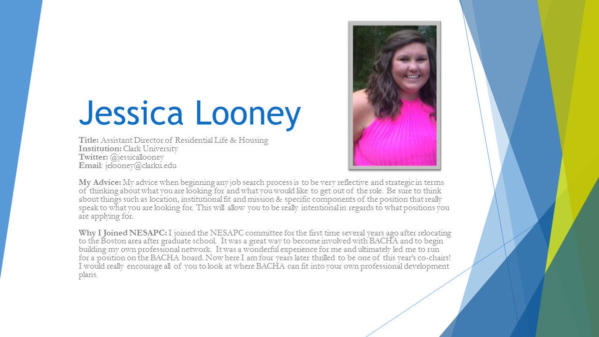 BACHA_NESAPC's tweet photo. Introducing the NESAPC Committee! Meet Co-Chair Jessica!
Employer Registration: https://t.co/kKLpVLoiM6 https://t.co/VP1PG5Ig3y