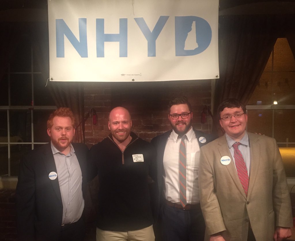 VTYoungDems's tweet photo. @NHYoungDems, @VTYoungDems, &amp; @MAYoungDems post Kennedy Awards Ceremony. https://t.co/c1W2oGpkXo