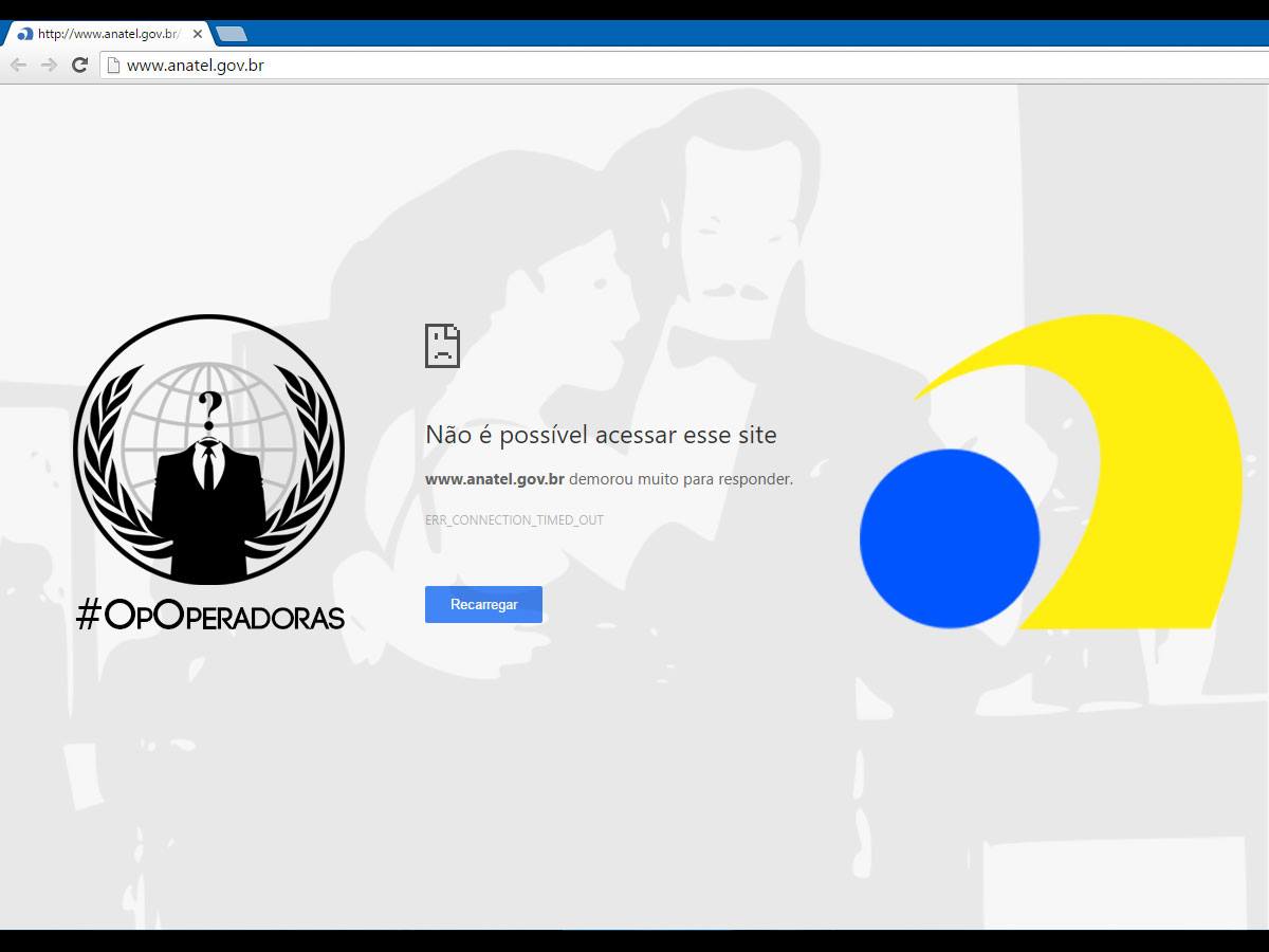 AnonBRNews's tweet image. #Anonymous #DDoS #OpOperadoras @Anatel_Informa relaxem, mês que vem sua franquia volta ;)