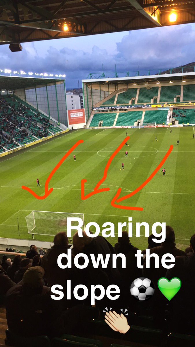 Sibbald's tweet image. #Hibs #Goal #AnotherGoal #ThenAFifth #Thanks