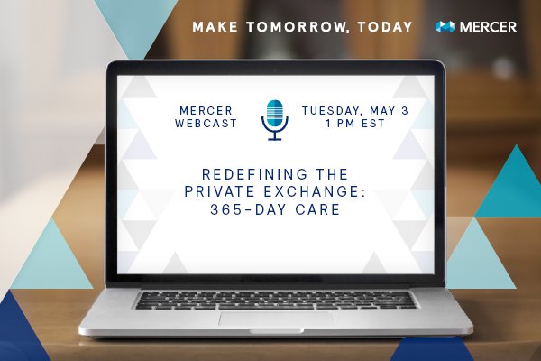 EricaHoffNY's tweet photo. Webcast: How your org can help improve the quality of healthcare for EEs: https://t.co/GZEXqcaAKR @MercerUSHealth https://t.co/9sDJbxccVq