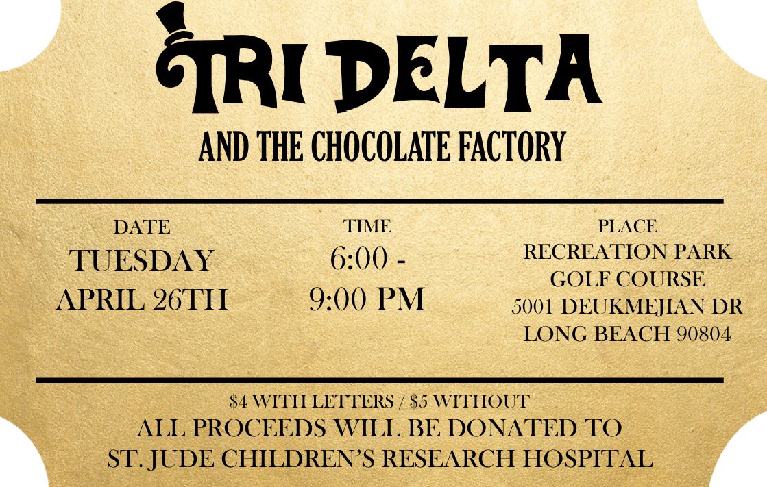 Sweet tooth? Stop by for endless chocolate and sweets! All proceeds will be donated to St. Jude! 🍫🍰🍭