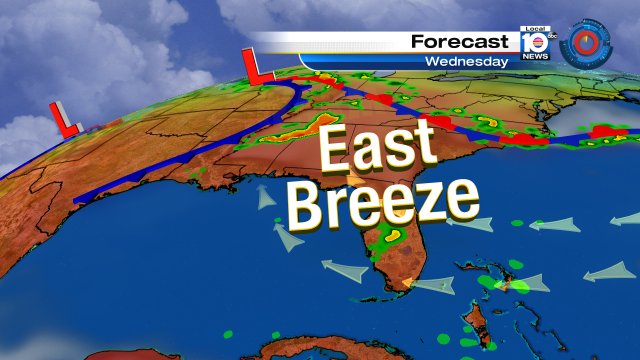 #SOFLO can expect more of the same this week-- an east breeze and seasonably warm temps. https://t.co/g6dL9JuXDT