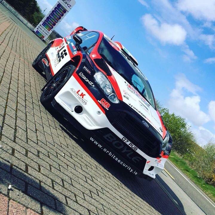 Mad For Tar..... <a href="/BoyleMotorsport/">Declan Boyle M.S</a> "s fiesta has a new livery for the 2016 season....