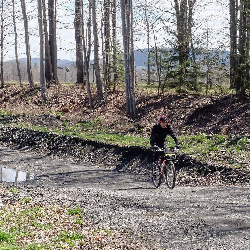 weBikepacking's tweet photo. jimdewitt / the joys of finding an abandoned railway bed. full album in bio. #bikepacking #bicycletouring #upstaten… https://t.co/9SHiaZC7n5