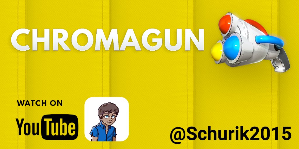 pixel_maniacs's tweet photo. Heute gibt es die ChromaGun mal wieder auf Deutsch bei @Schurik2015 #YTRPromo @ShoutGamers https://t.co/wYN7fszOj0 https://t.co/TiCEbK2nud