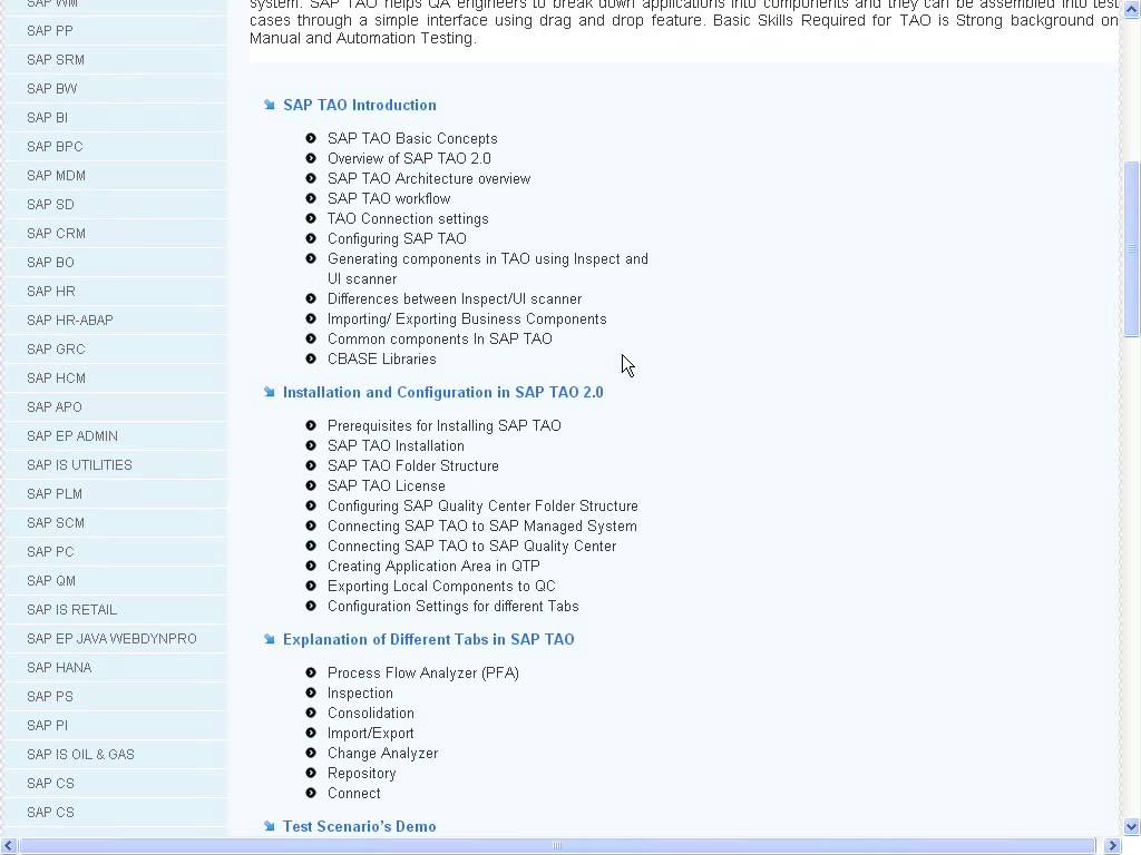 MCTTRAIN1's tweet image. #E_learning #Learn_SAP_TAO_Online #SAP_TAO #SAP_TAO_E_Learning SAP TAO Course Content –… bit.ly/1SIqf9a
