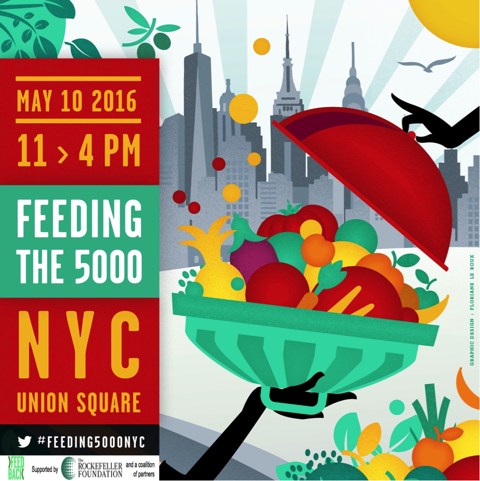 Let's take food waste #offthemenu: we're gearing up for #Feeding5000NYC on 5/10 with @feedbackorg <a href="/NYCSustainable/">NYC Sustainable Fashion</a>