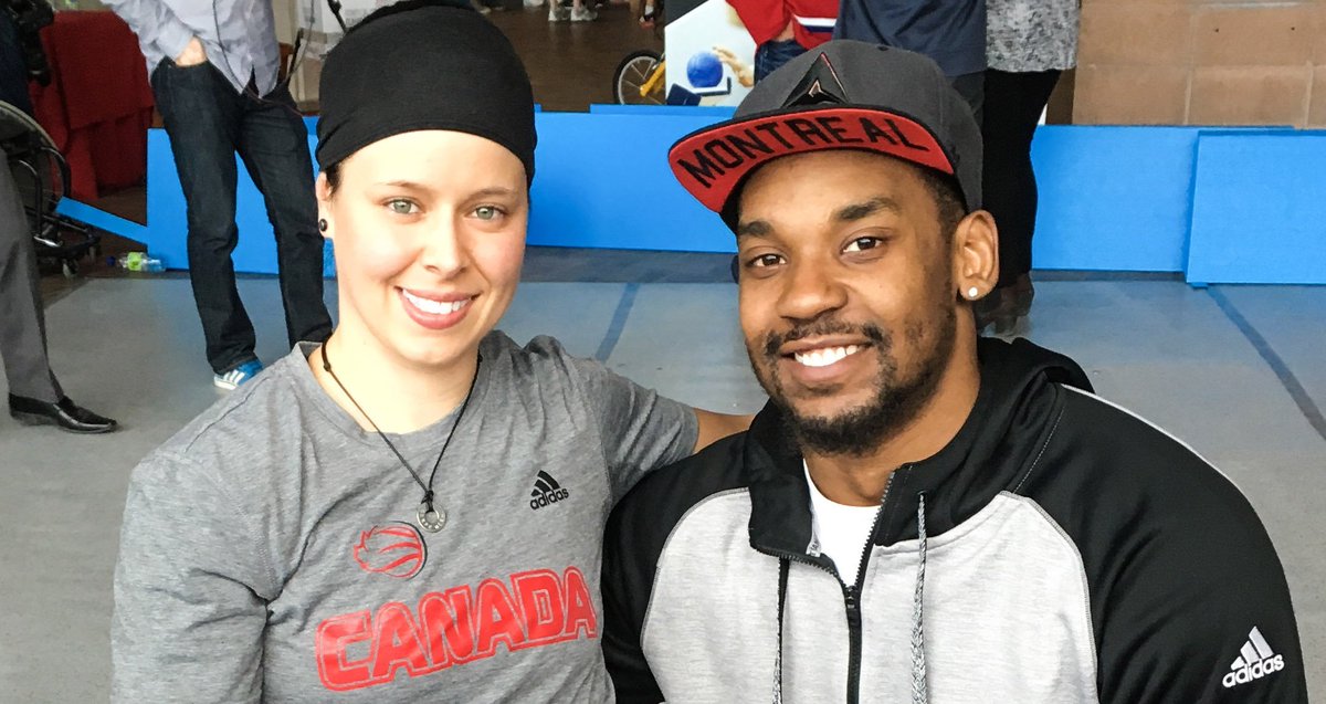 As part of <a href="/Defi_sportif/">Défi sportif AlterGo</a>, <a href="/AllOfASutton22/">tyrell sutton</a> played a basketball game in a wheelchair with <a href="/SevenCan_CO/">Cindy Ouellet</a>! #AlsMTL