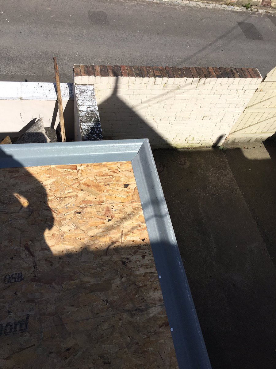 Wilkoroofing's tweet photo. A small #GRP roof done today , preparation &amp; and final finish #GrpFlatRoofing #Roof #Roofing https://t.co/h4s0o4410Z
