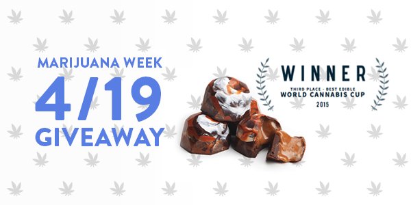 eaze's tweet photo. #MarijuanaWeek Day #5 kicks off in 15 minutes! Who is ready for #free stuff!? https://t.co/3gSiaXQplx https://t.co/SYZvyTeIBs