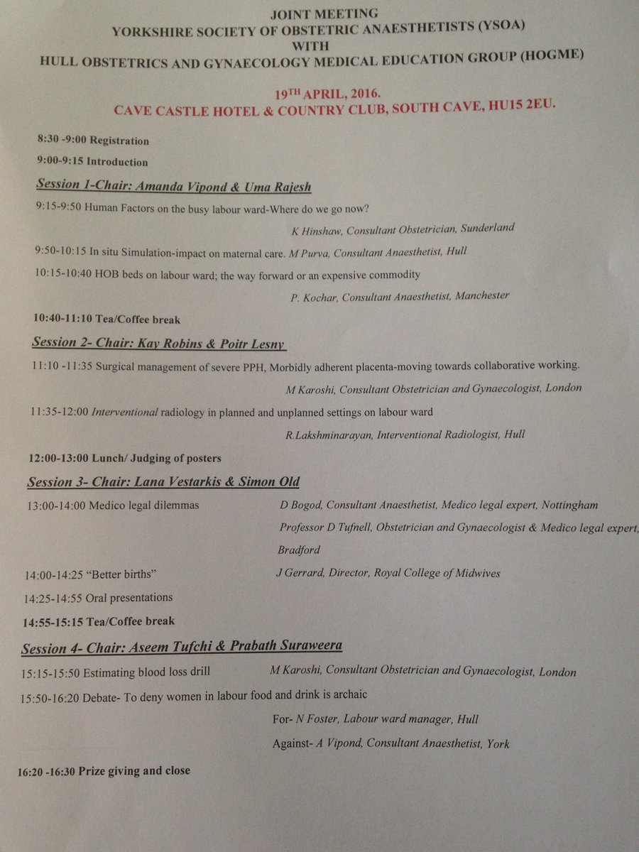 JacqueGerrard's tweet photo. Great conf @ObsAnaes @PurvaDr  TY 4 inviting me to speak about #Betterbirths #YSOA2016 #letscollaberate ✔️ https://t.co/xTOghGJd7A