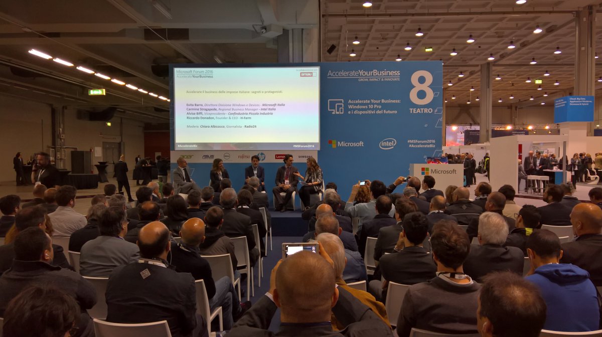 purassan's tweet photo. Grazie a tutti per la grande energia oggi #MSForum2016 partecipazione straordinaria, networking e voglia di innovare https://t.co/CwxJgeeZcr