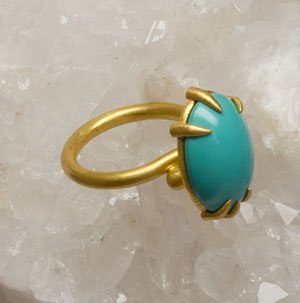 Studio22k's tweet photo. Turquoise Sleeping Beauty #ring size 6 3/4 by Nancy Meli Walker is perfect for #December beauties - their birthstone https://t.co/fw49cPEGlr
