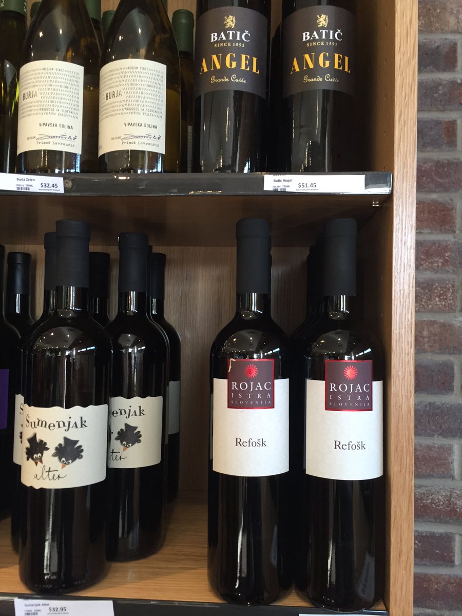 RojacWine's tweet photo. Thx for having us/@WinesofSlovenia on the shelf @BricksWineCo + not possible without @EBWDWINE #naturallygoodwines https://t.co/EKGSlOaXnf