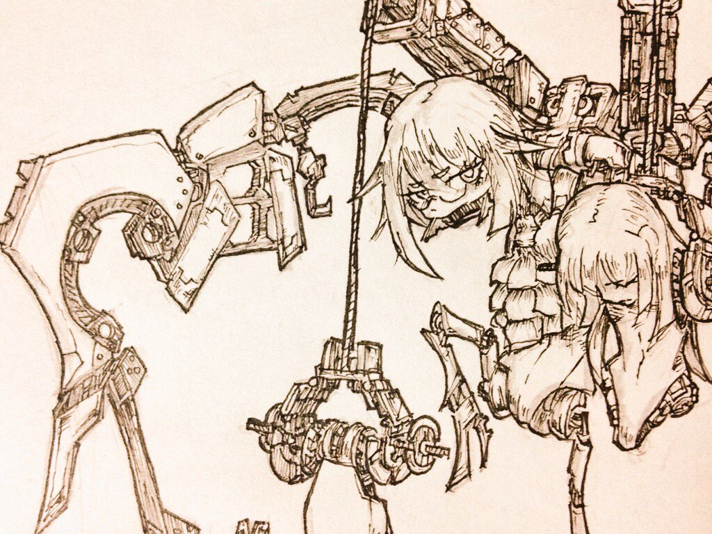 PAIL01's tweet photo. 創作機械少女「テックメイデン」シリーズ。
描いてます。
過去の作品はこちらからどうぞ→ #テックメイデン https://t.co/oBibF0ILxu