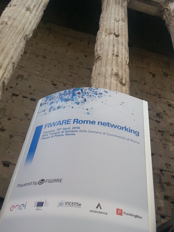Not often one gets to do a #tech #startup event in such a venue #Rome <a href="/FIware/">FIWARE</a> <a href="/INCENSe_Acc/">INCENSe</a> <a href="/FundingBox/">FundingBox</a>