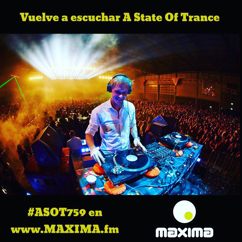 Los40Dance's tweet photo. Para que tengas un #FelizMartes te hemos dejado aquí https://t.co/bLzix4XiM1 #ASOT759 el programa de @arminvanbuuren https://t.co/KsYmxTyMeN