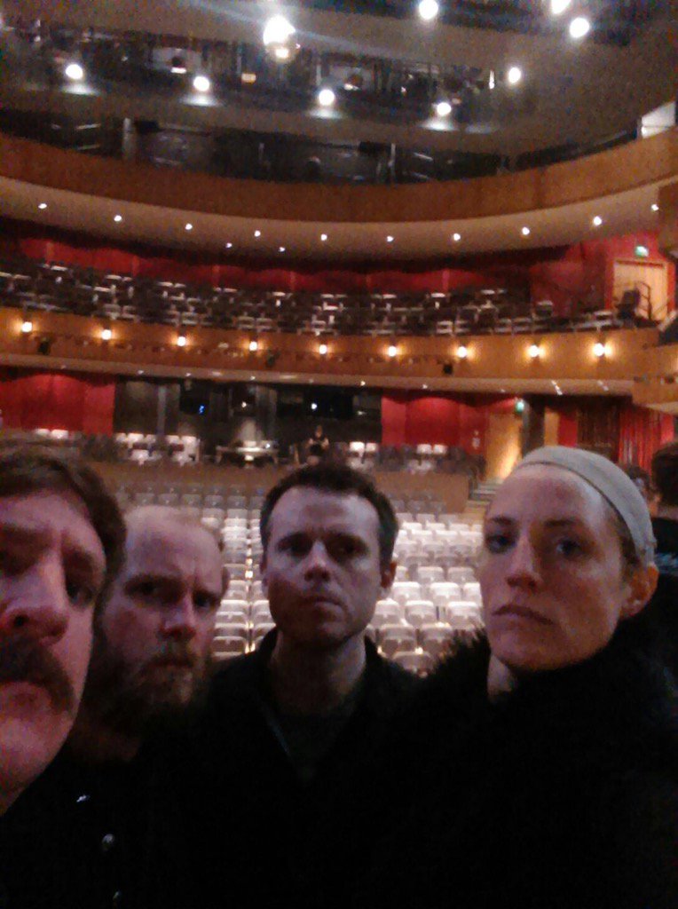 andrewdoyle_com's tweet photo. Dress rehearsal with the stars of @GraemeTheShow. Tour begins Friday... #WinterIsComing https://t.co/aIQddD4SyM