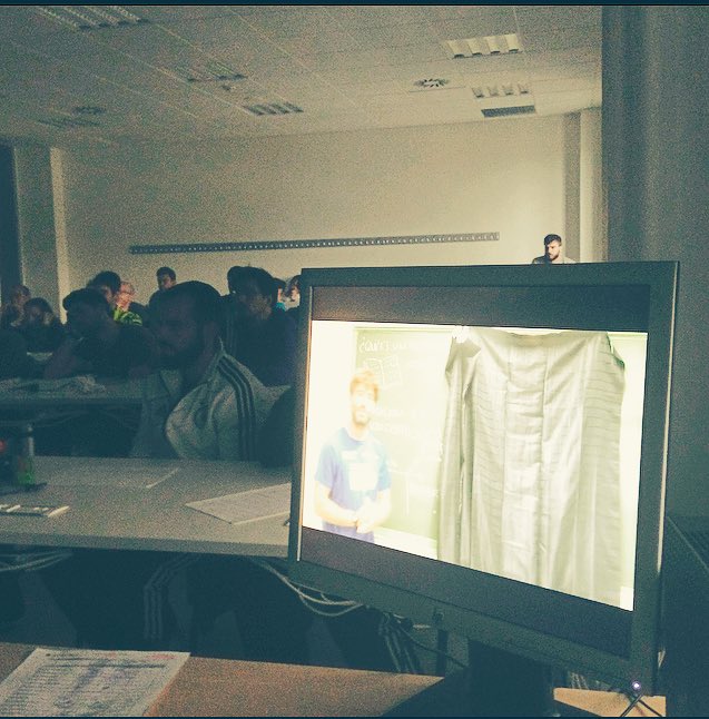 PabloSotoca's tweet photo. Carlos Serantes, el impacto del viaje en la educación y la experiencia @RUTAsieteULPGC.Platos fuertes de #Master_EF https://t.co/Rw0fHtKe9O