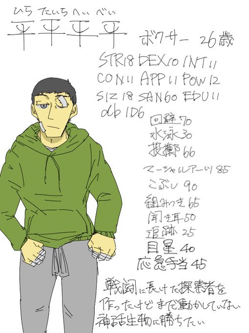ふぁぼられた数だけtrpgの持ちキャラを紹介するのtwitterイラスト検索結果 ふぁぼられた数だけtrpgの持ちキャラを紹介するのtwitterイラスト検索結果