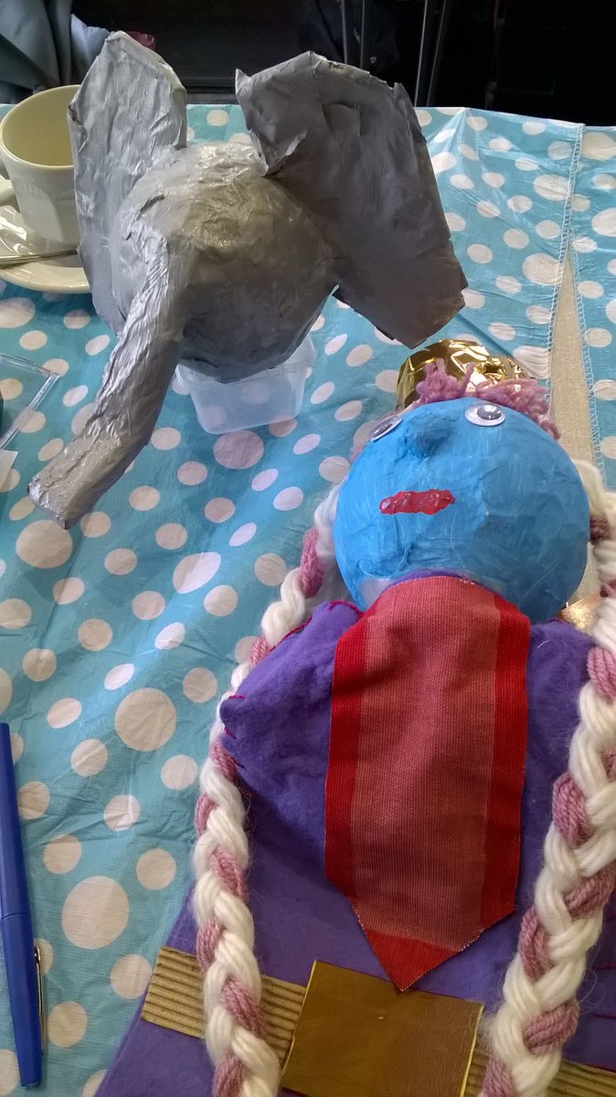 artmanship's tweet photo. Fabulous puppets coming together @IconTheatreUK with @WendyDaws...it's good to be back after Easter :) #moveandmake https://t.co/EV0DSLeTmb