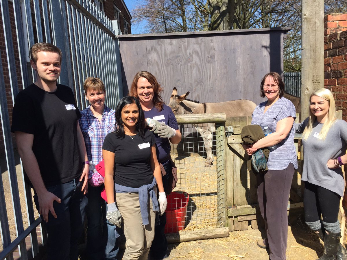 Suly333's tweet photo. The Corporate IS team from @nationalgriduk volunteering at @CardinalWiseman School. #GridVolunteers @EVmatters https://t.co/lvKOnd4ZEr