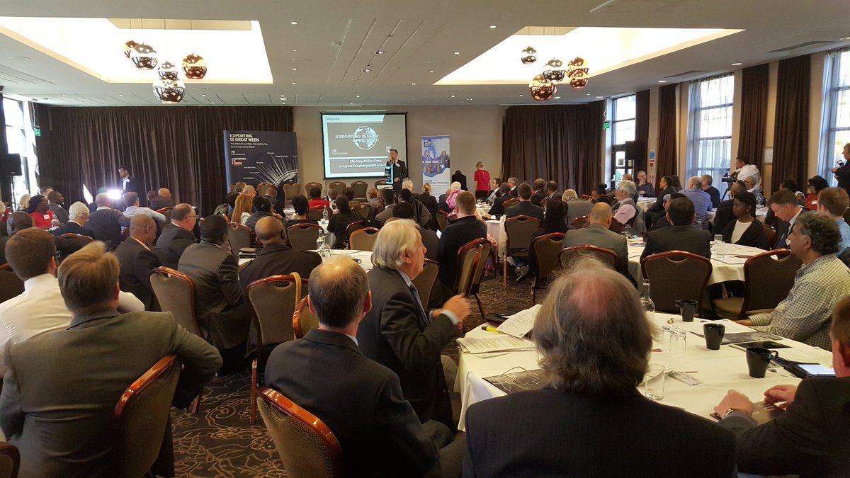 GlobalSkillsx's tweet photo. Pleasure to be @UKTI_NW #exportingisgreatweek #OpportunityAfrica #Liverpool @NgunanAdamuBBC @garymillar #TheLCA https://t.co/9qMuEhWr0H