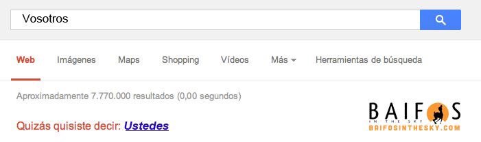Hasta Google lo sabe...