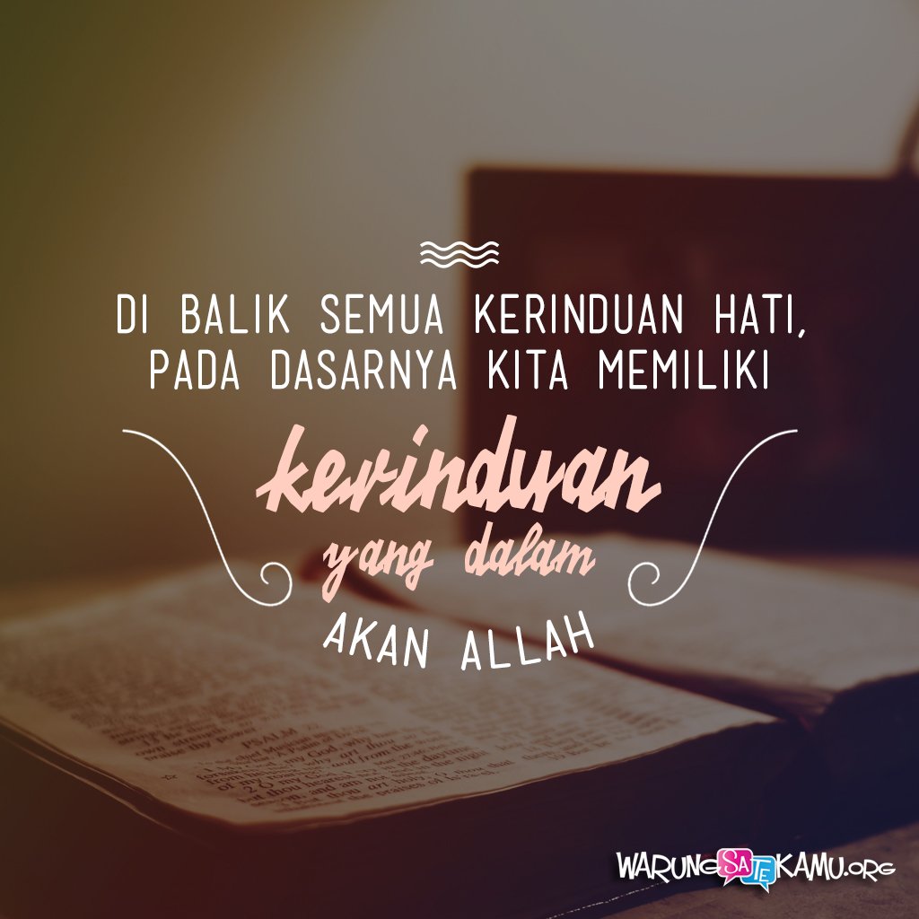 Ya Tuhan, hanya Engkaulah yg diperlukan jiwaku. Hanya Engkau yg dpt memberikan arti &amp; kepuasan bagi hidupku.