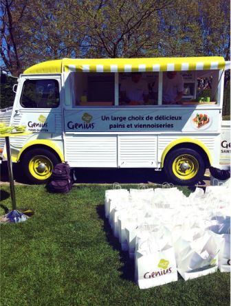 Après l'effort le réconfort ! <a href="/la_modeaixoise/">lamodeaixoise</a> s'est requinquée avec nos en-cas #glutenfree #Bootcamp #geniusbustour