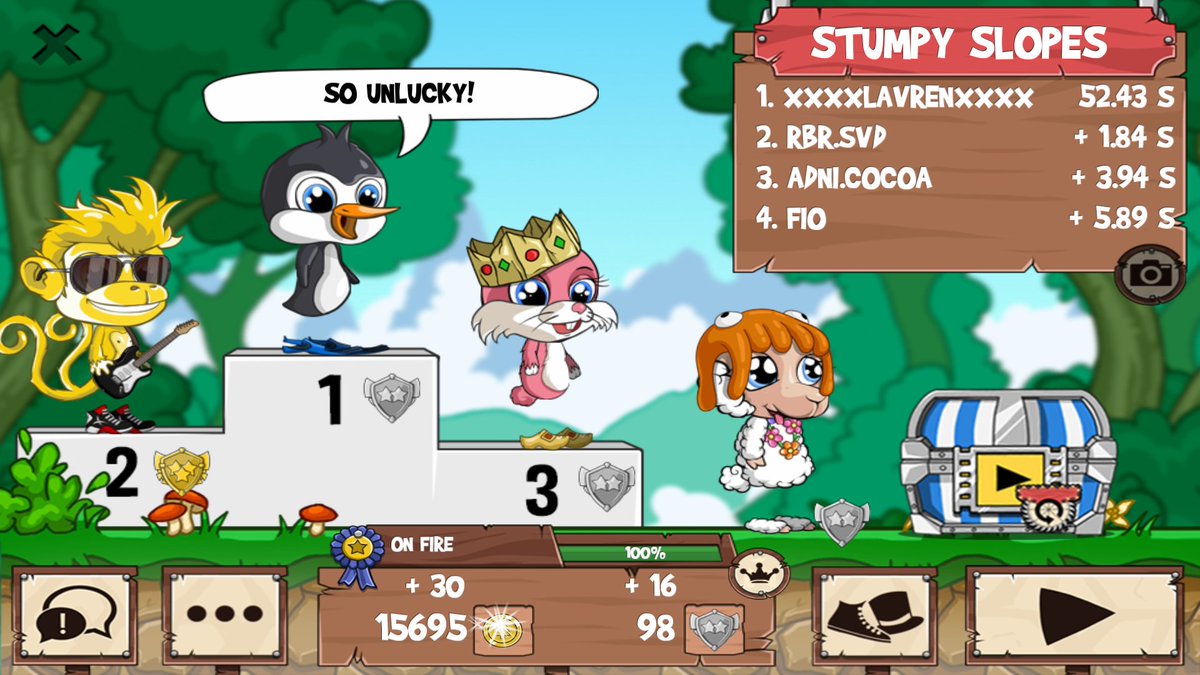 fvckyeahlavren's tweet photo. Get on my level, son! #funrun2 #SVD #COCOA #Fio https://t.co/qaIy6HI2An