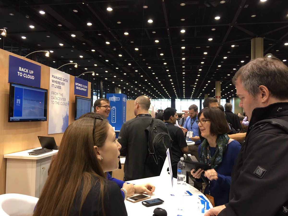 KBrandMarketing's tweet photo. Want to backup to #AWS fast? Stop by and ask us how at booth 320 #NetAppAWS https://t.co/euV5ZEc0S8