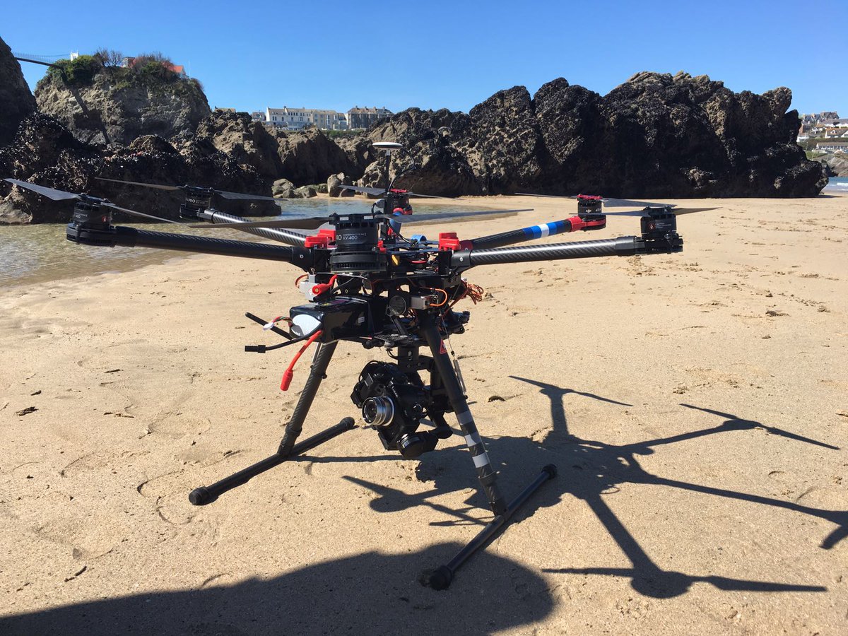 In #Newquay today filming the new <a href="/vertohomes/">Verto Homes</a> video with our #drone!