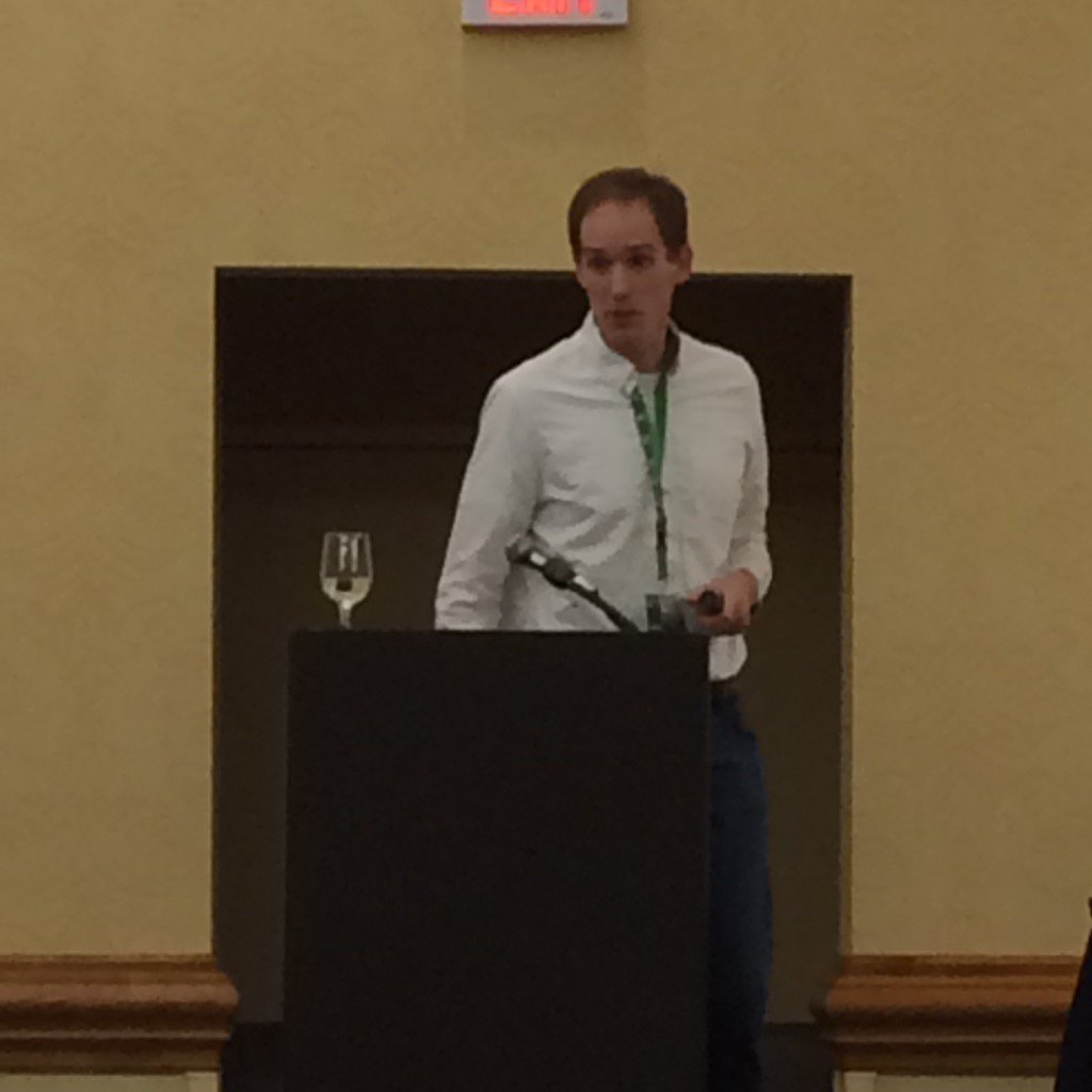 GenomeAtlantic's tweet photo. @rob_beiko discusses aging, frailty &amp; the #microbiome @DalMedSchool @CIHR_IG #genetics16 https://t.co/RtIbyVVfoq