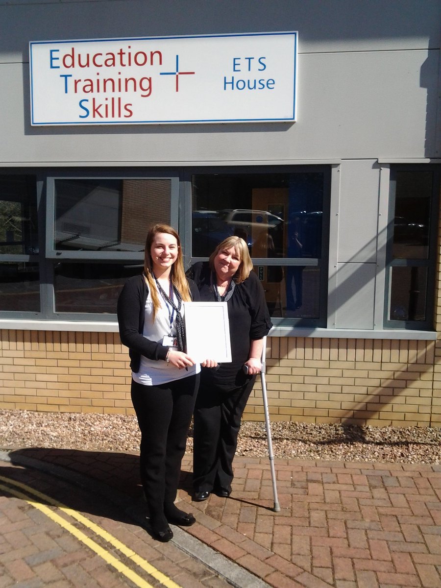 ets_martin's tweet photo. Congratulations to our Learner of the Month for March '16 @ETS_katie! Well done from @ETS_Cornwall @ETS_Training https://t.co/bGQFOEiyzI