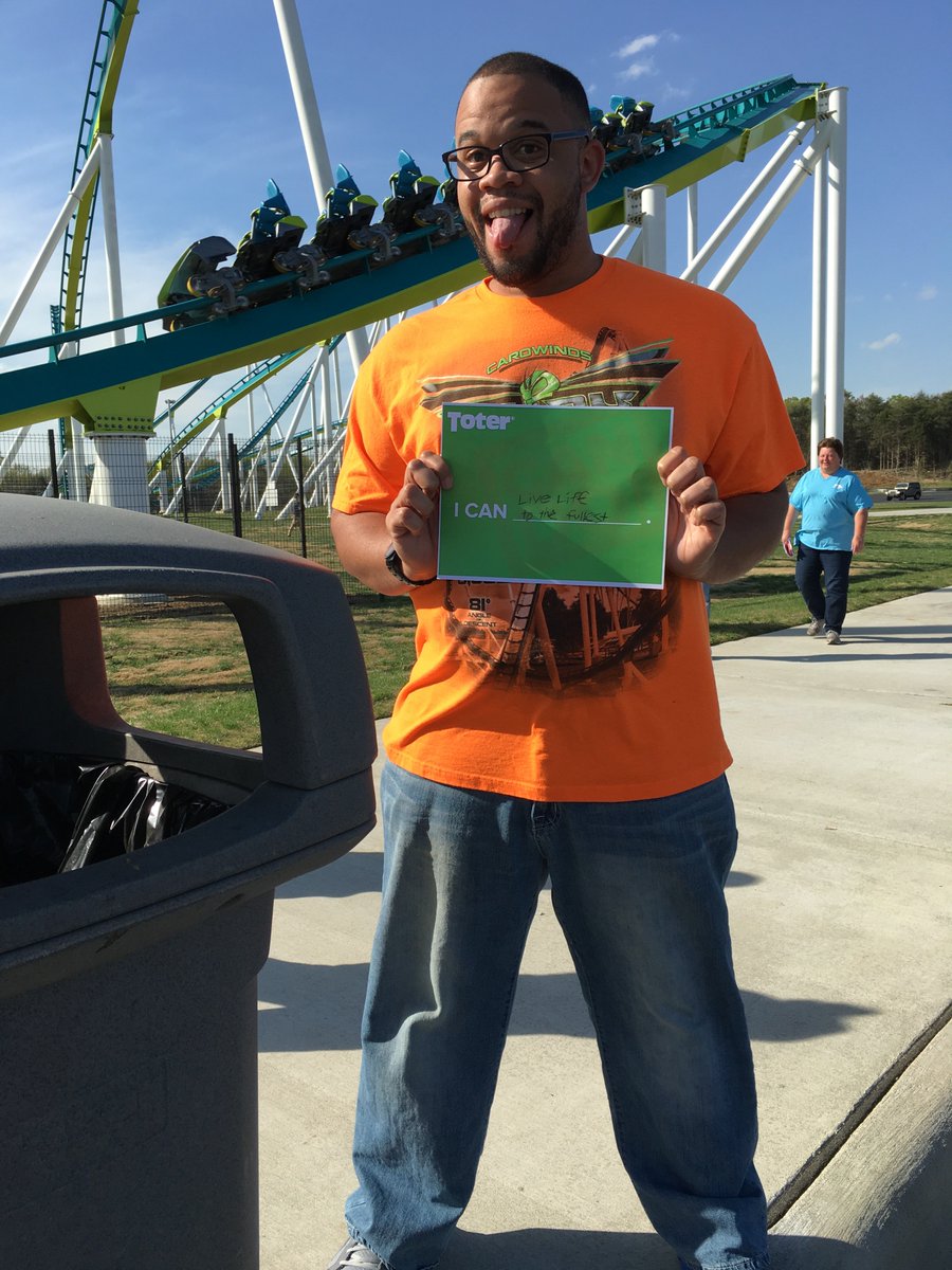 ToterLLC's tweet image. Steven can...live life to the fullest! @Carowinds #ICanDo #BuiltForExtremes