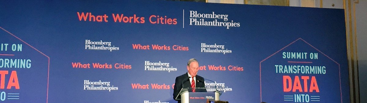 Cities have a lot more in common than they have differences - Michael Bloomberg today at the #WWCSummit