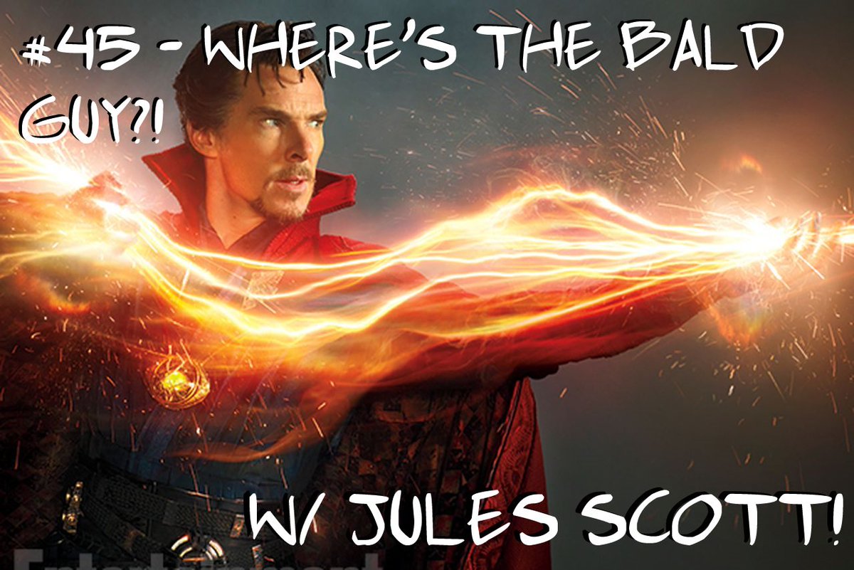 GeekorDieShow's tweet photo. Freshly posted for your listening pleasure! Ep 45 w/ guest @JulesRPG!! Enjoy! #DrStrange https://t.co/6Qnl6iZjKV https://t.co/I8OHzPjN4t