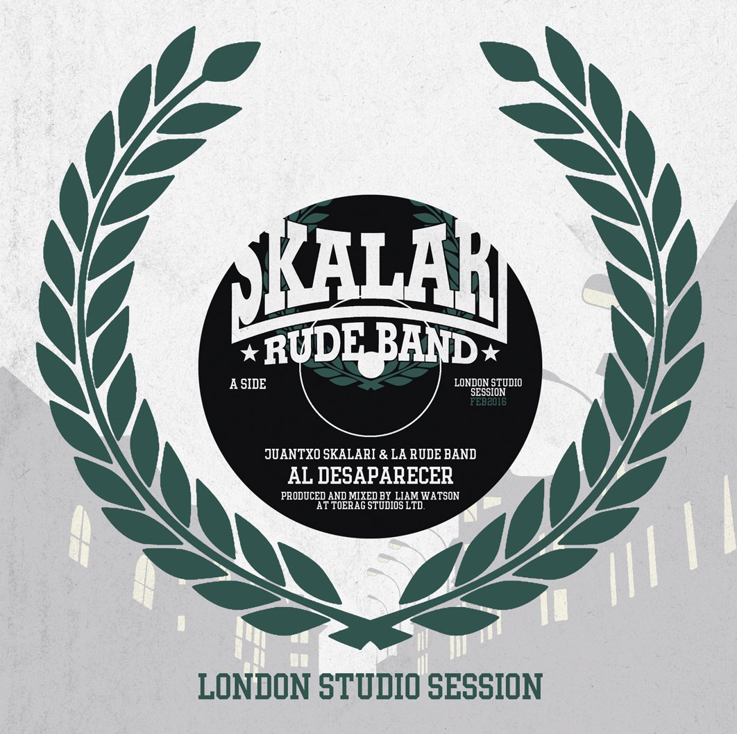 JuantxoSkalari's tweet photo. NEW SINGLE #LondonStudioSession A-Side"Al Desaparecer" Click here https://t.co/fY81vlnEUy #SKALARI SINGLE BERRIA!!! https://t.co/2vs6P0onEl
