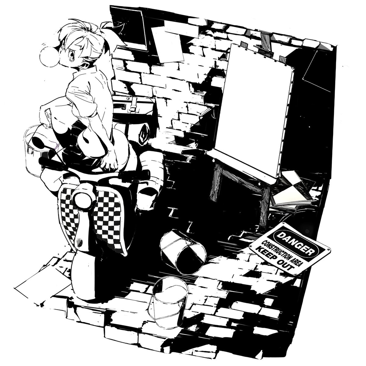 #絵描きさんの線画が見たい

#四月なのでフォロワーさんに自己紹介しようぜ

ある程度あつまったのでこっち晒します
白黒大好き野郎です 
