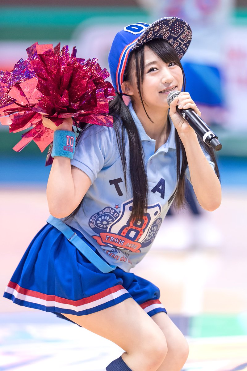 2016/04/17 AKB48 Team8 北海道 坂口渚沙c ＠ NBL アルバルク東京 vs