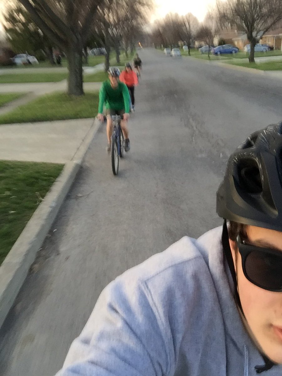 Crew286's tweet image. Had a fun time riding 9 miles yesterday in preparation for our bike trip this weekend!